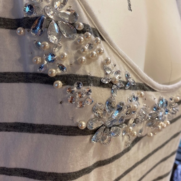 L womens Lane Bryant 1/2 sleeve stretch plus size top 26/28 - Picture 2 of 5